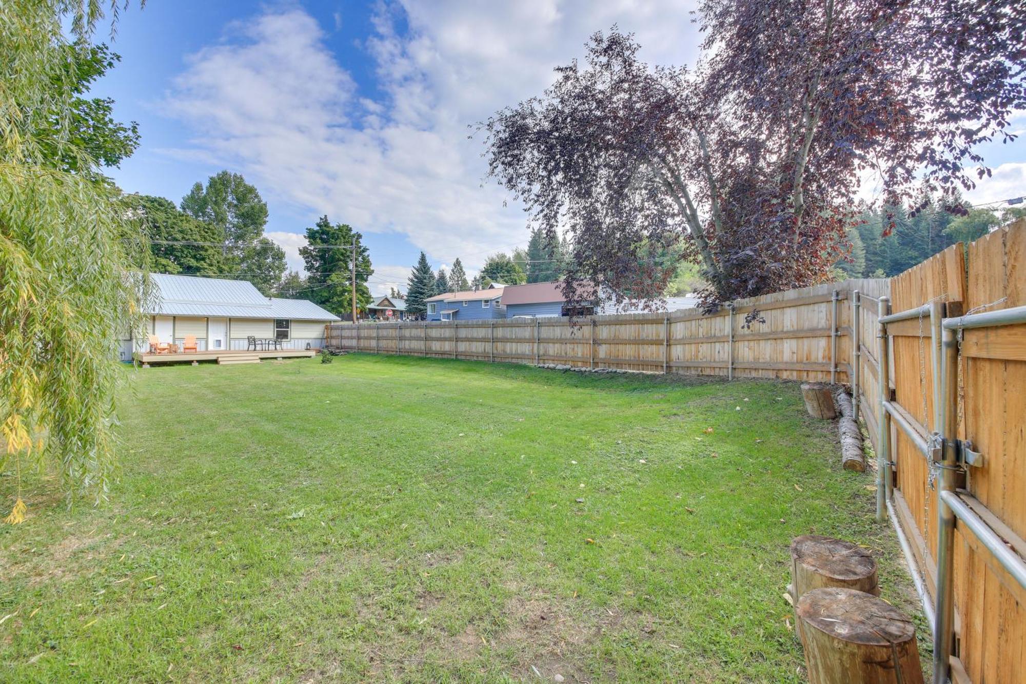Downtown Bonners Ferry Home With Covered Porch! Exteriér fotografie